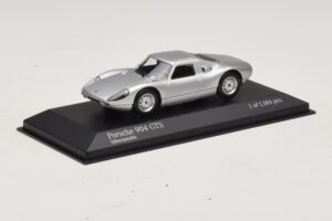 Porsche 904 GTS Sidabrinis Minichamps 1:43 400065721 Metalas - nuotrauka 2 iš 4