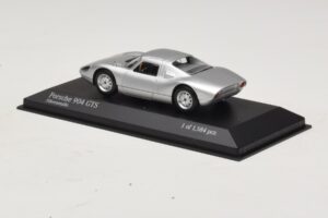 Porsche 904 GTS Sidabrinis Minichamps 1:43 400065721 Metalas - nuotrauka 3 iš 4