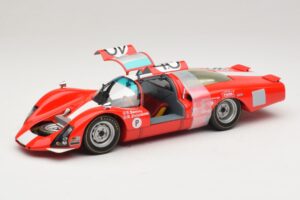 Porsche 906 LH Squadra Tartaruga #40 D. Spoerry / R. Steinemann 12 Hours of Sebring 1967 Minichamps 1:18 100676140 Metalas - nuotrauka 2 iš 8