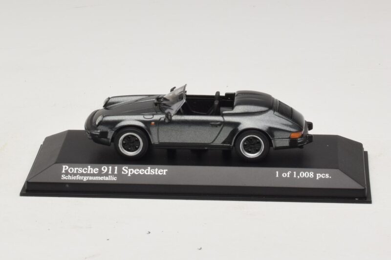 Porsche 911 930 Speedster Pilka Metalik Minichamps 1:43 Porsche 911 930 Speedster Pilka Metalik Minichamps 1:43 430066135 Metalas