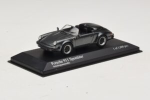 Porsche 911 930 Speedster Pilka Metalik Minichamps 1:43 430066135 Metalas - nuotrauka 2 iš 4