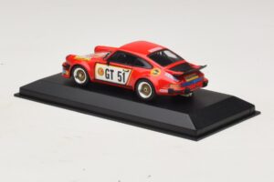 Porsche 911 934 #51 T. Hezemans Winner Nurburgring 1976 Minichamps 1:43 400766451 Metalas - nuotrauka 3 iš 4