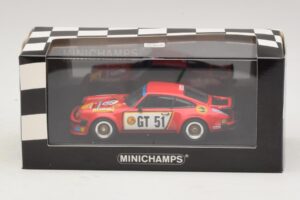 Porsche 911 934 #51 T. Hezemans Winner Nurburgring 1976 Minichamps 1:43 400766451 Metalas - nuotrauka 4 iš 4