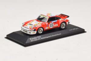 Porsche 911 934 #69 Braillard / Dagoreau 24 Hours of Le Mans 1978 Minichamps 1:43 400786469 Metalas - nuotrauka 2 iš 4