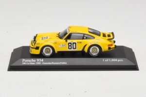 Porsche 911 934 #80 Gonzalez / Romero 24 Hours of Le Mans 1980 Minichamps 1:43 400806480 Metalas