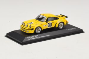 Porsche 911 934 #80 Gonzalez / Romero 24 Hours of Le Mans 1980 Minichamps 1:43 400806480 Metalas - nuotrauka 2 iš 4
