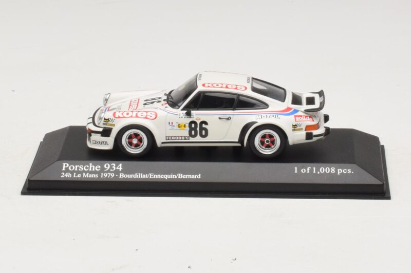 Porsche 911 934 #86 Bourdillat / Ennequin 24 Hours of Le Mans 1979 Minichamps 1:43 Porsche 911 934 #86 Bourdillat / Ennequin 24 Hours of Le Mans 1979 Minichamps 1:43 400796486 Metalas