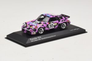 Porsche 911 934 #90 Bourdillat / Ennequin 24 Hours of Le Mans 1980 Minichamps 1:43 400806490 Metalas - nuotrauka 2 iš 4