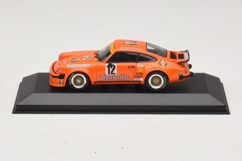 Porsche 911 934 Jagermeister #12 H. Kelleners DRM Nurburgring 1976 Minichamps 1:43 400766412 Metalas