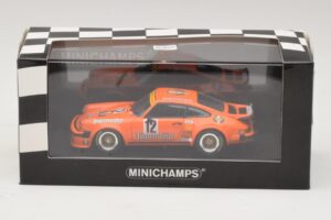 Porsche 911 934 Jagermeister #12 H. Kelleners DRM Nurburgring 1976 Minichamps 1:43 400766412 Metalas - nuotrauka 4 iš 4