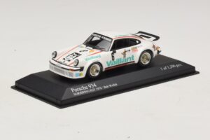 Porsche 911 934 Vaillant #6 B. Wollek Norisring EGT 1976 Minichamps 1:43 400766496 Metalas - nuotrauka 2 iš 4
