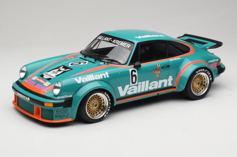 Porsche 911 934 Vaillant #6 T. Hezemans Winner DRM Norisring 1976 Minichamps 1:12 125766406 Metalas