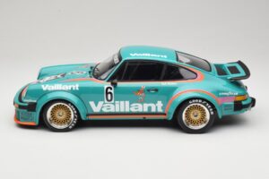 Porsche 911 934 Vaillant #6 T. Hezemans Winner DRM Norisring 1976 Minichamps 1:12 125766406 Metalas - nuotrauka 3 iš 6