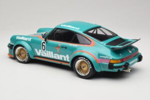 Porsche 911 934 Vaillant #6 T. Hezemans Winner DRM Norisring 1976 Minichamps 1:12 125766406 Metalas - nuotrauka 5 iš 6