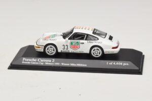 Porsche 911 964 Carrera 2 #33 M. Hakkinen Monaco Carrera Cup Winner 1993 Minichamps 1:43 430936033 Metalas