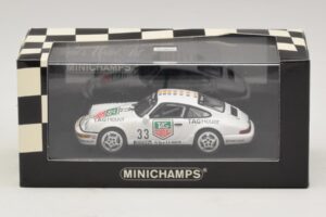 Porsche 911 964 Carrera 2 #33 M. Hakkinen Monaco Carrera Cup Winner 1993 Minichamps 1:43 430936033 Metalas - nuotrauka 4 iš 4