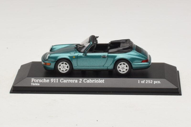 Porsche 911 964 Carrera 2 Cabriolet Turkio Minichamps 1:43 430067332 Metalas