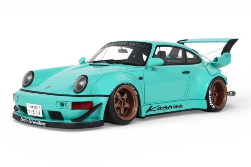 Porsche 911 964 RWB Kashiwa Blue GT Spirit 1:18 GT569 Derva