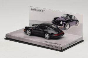 Porsche 911 964 Turbo S 3.6 30-Metų Jubiliejus Juodas Minichamps 1:43 436069171 Metalas - nuotrauka 3 iš 5