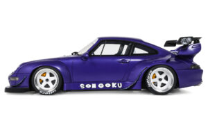 Porsche 911 993 RWB Son Goku Purple GT Spirit 1:18 GT571 Derva - nuotrauka 3 iš 5