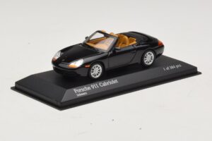 Porsche 911 996 Kabrioletas Juoda Metalinė Minichamps 1:43 400061090 Metalas - nuotrauka 2 iš 4