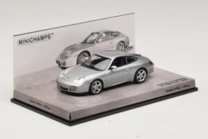 Porsche 911 996 Carrera 40-Metų Jubiliejus Sidabrinis Minichamps 1:43 436061070 Metalas - nuotrauka 2 iš 5