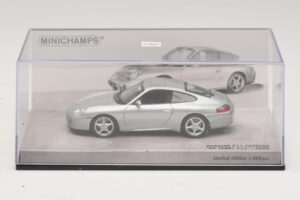 Porsche 911 996 Carrera 40-Metų Jubiliejus Sidabrinis Minichamps 1:43 436061070 Metalas - nuotrauka 5 iš 5