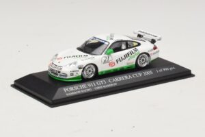 Porsche 911 996 GT3 Cup #21 Mamerow Porsche Carrera Cup Deutschland 2005 Minichamps 1:43 403056221 Metalas - nuotrauka 2 iš 4