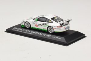 Porsche 911 996 GT3 Cup #21 Mamerow Porsche Carrera Cup Deutschland 2005 Minichamps 1:43 403056221 Metalas - nuotrauka 3 iš 4