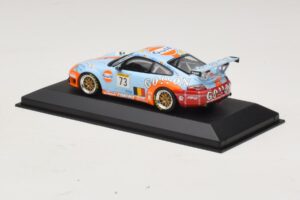 Porsche 911 996 GT3 RSR Gulf #73 Lefort / Lambert 1000km Spa 2005 Minichamps 1:43 400056473-P1 Metalas - nuotrauka 3 iš 4