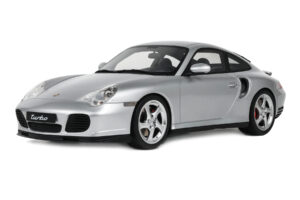 Porsche 911 996 Turbo Polar Silver GT Spirit 1:18 GT567 Derva