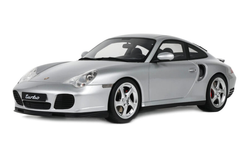 Porsche 911 996 Turbo Polar Silver GT Spirit 1:18 GT567 Derva