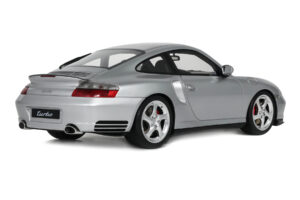 Porsche 911 996 Turbo Polar Silver GT Spirit 1:18 GT567 Derva - nuotrauka 2 iš 5