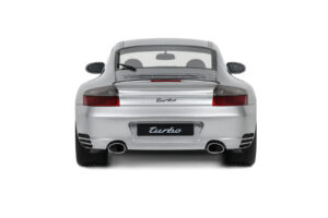 Porsche 911 996 Turbo Polar Silver GT Spirit 1:18 GT567 Derva - nuotrauka 5 iš 5