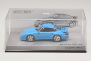 Porsche 911 996 Turbo S 3.6 Jubiliejinė Laida Mėlynas Minichamps 1:43 436069270 Metalas - nuotrauka 4 iš 5
