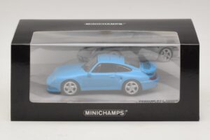 Porsche 911 996 Turbo S 3.6 Jubiliejinė Laida Mėlynas Minichamps 1:43 436069270 Metalas - nuotrauka 5 iš 5