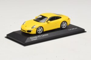 Porsche 911 996 Geltonas Minichamps 1:43 400061182 Metalas - nuotrauka 2 iš 4