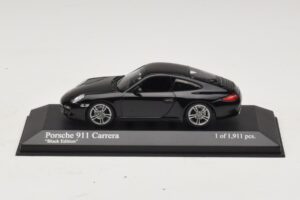 Porsche 911 997 Carrera Black Edition Minichamps 1:43 400066425 Metalas