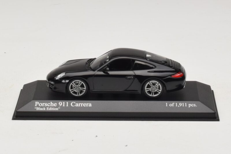 Porsche 911 997 Carrera Black Edition Minichamps 1:43 Porsche 911 997 Carrera Black Edition Minichamps 1:43 400066425 Metalas