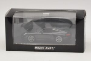 Porsche 911 997 Carrera Black Edition Minichamps 1:43 400066425 Metalas - nuotrauka 4 iš 4