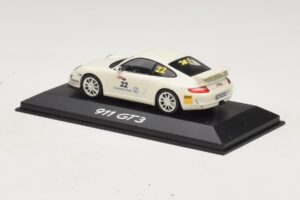 Porsche 911 997 GT3 #22 Baltas Minichamps 1:43 WAP020102016 Metalas - nuotrauka 3 iš 4