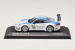 Porsche 911 997 GT3 R #53 Vannelet / Pyroles Class Winners 24 Hours of Spa 2010 Minichamps 1:43 400108953 Metalas