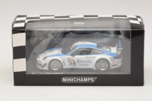 Porsche 911 997 GT3 R #53 Vannelet / Pyroles Class Winners 24 Hours of Spa 2010 Minichamps 1:43 400108953 Metalas - nuotrauka 4 iš 4
