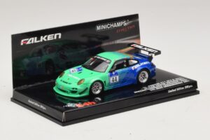 Porsche 911 997 GT3 R Falken #44 Nurburgring 2011 Minichamps 1:43 447116144 Metalas - nuotrauka 2 iš 5