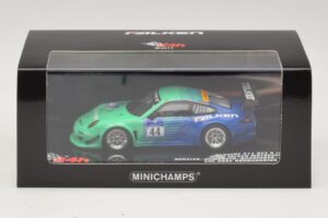 Porsche 911 997 GT3 R Falken #44 Nurburgring 2011 Minichamps 1:43 447116144 Metalas - nuotrauka 5 iš 5