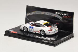 Porsche 911 997 GT3 RS #11 24 Hours Nurburgring 2010 Minichamps 1:43 437106711 Metalas - nuotrauka 3 iš 5