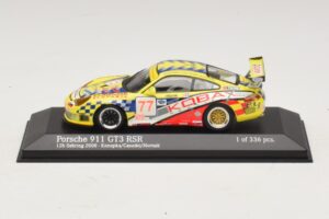 Porsche 911 997 GT3 RS #77 Konopka / Casadei 12 Hours of Sebring 2008 Minichamps 1:43 400086977 Metalas