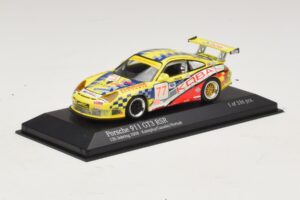 Porsche 911 997 GT3 RS #77 Konopka / Casadei 12 Hours of Sebring 2008 Minichamps 1:43 400086977 Metalas - nuotrauka 2 iš 4
