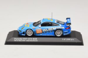Porsche 911 997 GT3 RSR GT2 #77 M. Lieb / R. Lietz / W. Henzler 24 Hours of Le Mans 2010 Minichamps 1:43 410106977 Metalas