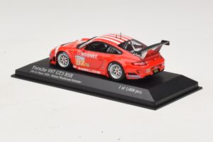 Porsche 911 997 GT3 RSR GT2 #97 M. Holzer / R. Westbrook 24 Hours of Le Mans 2010 Minichamps 1:43 410106997 Metalas - nuotrauka 3 iš 4